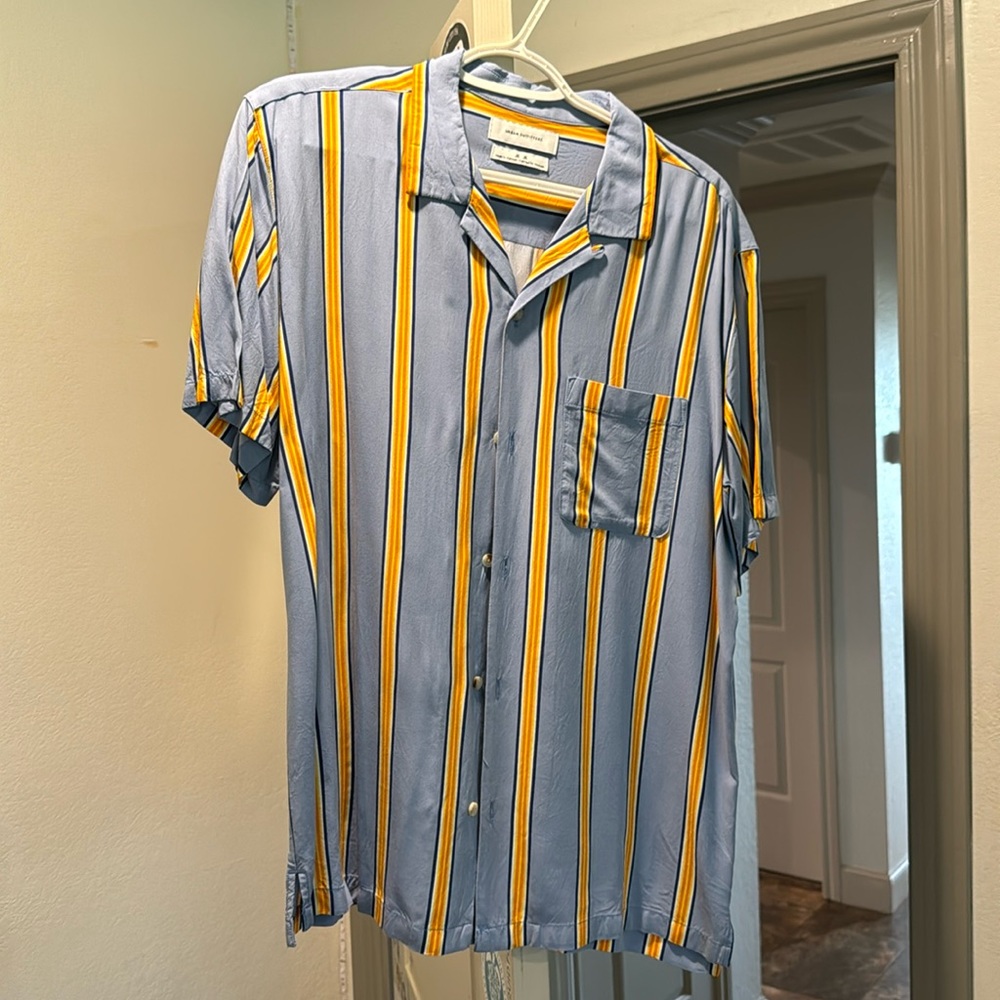Urban Outfitters Striped Button Down